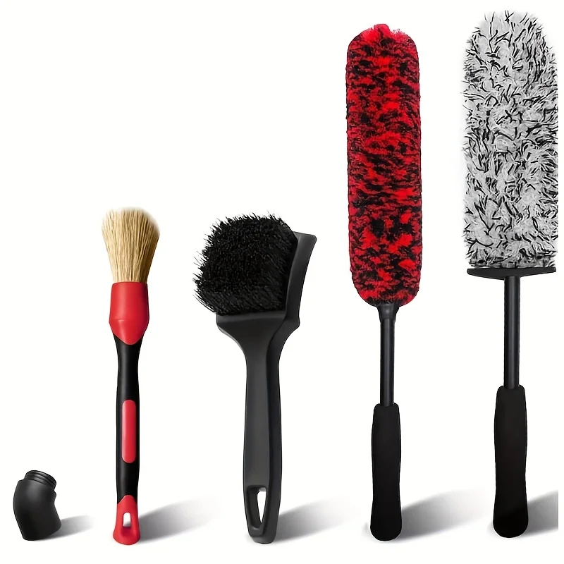 Car wheel hub brush set, deep-penetrating tire cleaning brush, detail brush, cleaning kit
Car wheel hub brush set, deep-penetrating tire cleaning brush, detail brush, cleaning kit