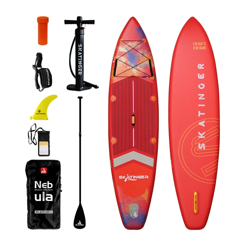 BSCI Factory 11'6\" 32\" Inflatable Surfboard PVC Touring SUP Board with Pump and Bag for Water Sports
BSCI Factory 11'6\" 32\" Inflatable Surfboard PVC Touring SUP Board with Pump and Bag for Water Sports