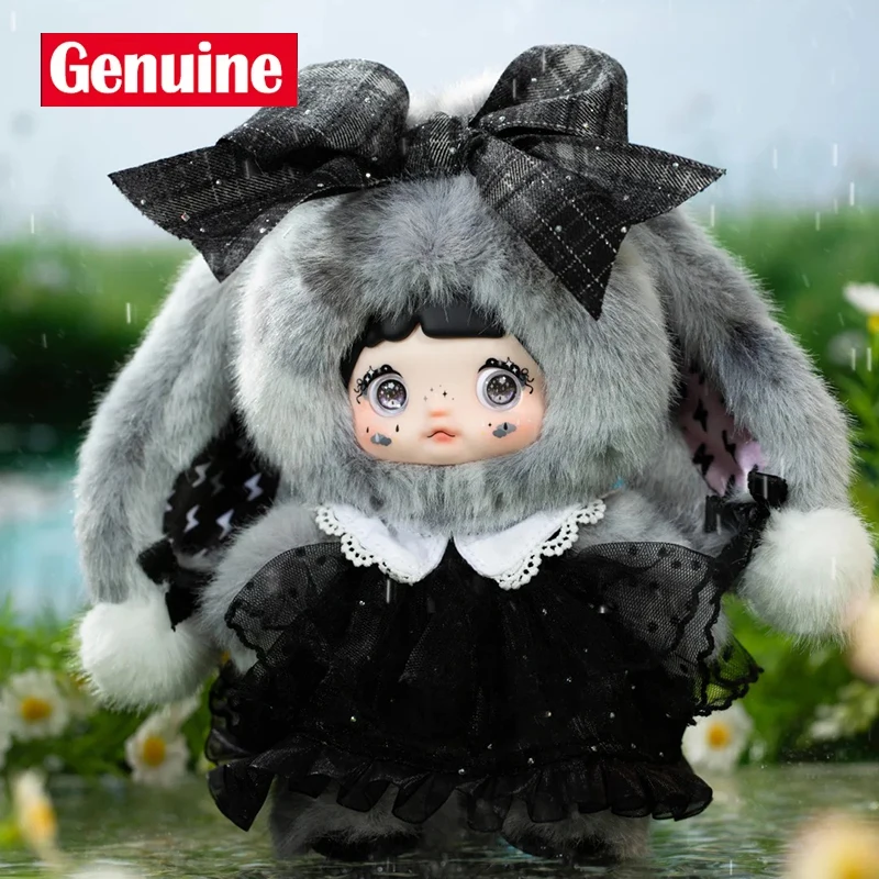 Натуральная плюшевая кукла Nommi с прогнозом погоды, модная слепая коробка, игрушка для девочек, сумка, очаровательный подарок на день рождения, мягкая кукла с животными, предварительная продажа