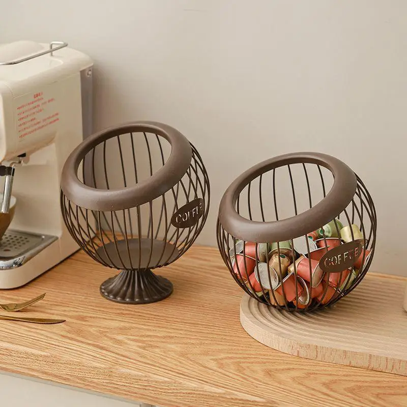 High-End Iron Art Fruit Basket Snack Storage Tray Tea Coffee Capsule Decorative Candy Basket Simple Style Kitchen Storage
High-End Iron Art Fruit Basket Snack Storage Tray Tea Coffee Capsule Decorative Candy Basket Simple Style Kitchen Storage