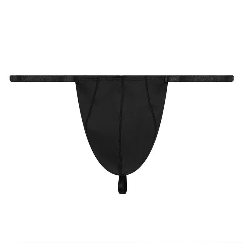 Men's Nylon T-Back Thong - Low Waist Sexy Underwear with Ultra-Thin Black Waistband Youth Fashion U Convex Pouch String Knickers
Men's Nylon T-Back Thong - Low Waist Sexy Underwear with Ultra-Thin Black Waistband Youth Fashion U Convex Pouch String Knickers