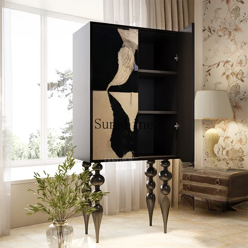 Solid wood storage simple living room small vertical cabinet bedroom wall storage entrance decorative cabinet
Solid wood storage simple living room small vertical cabinet bedroom wall storage entrance decorative cabinet