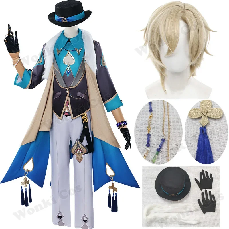 Star Rail Aventurine Cosplay Costume Wig Hair for Game Aventurine Cosplay Costumes Party Carnival Outfits
Star Rail Aventurine Cosplay Costume Wig Hair for Game Aventurine Cosplay Costumes Party Carnival Outfits