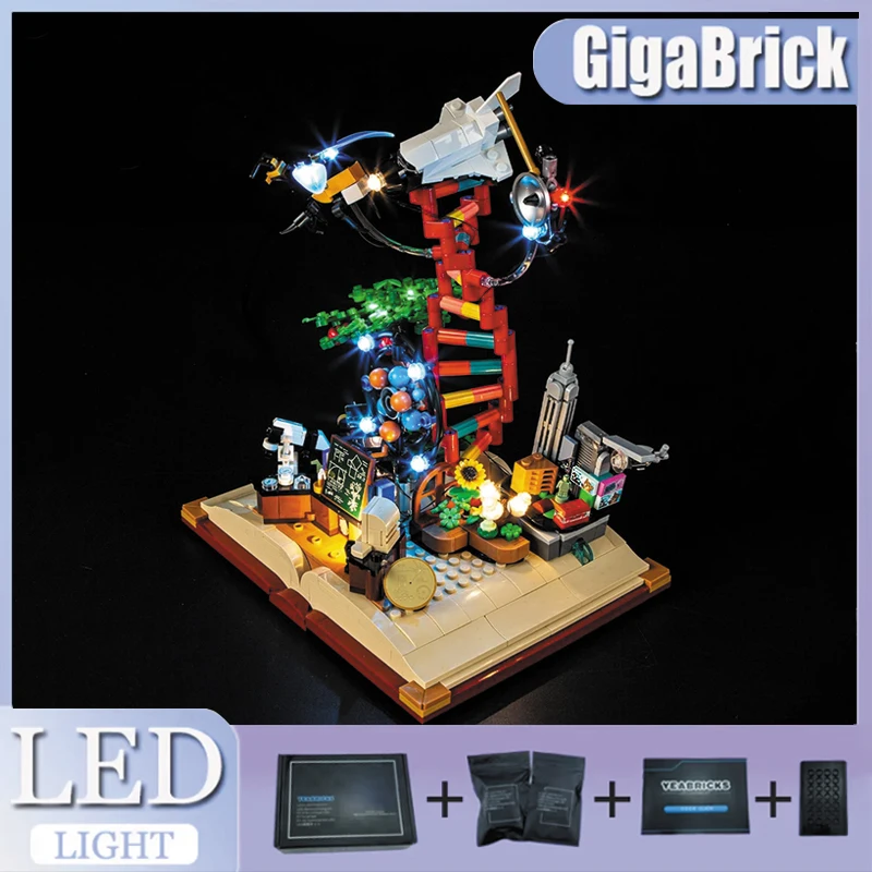 Diy Led Light Kit For LEGO 21355 The Evolution (Only LED Light,Without Blocks Model)
Diy Led Light Kit For LEGO 21355 The Evolution (Only LED Light,Without Blocks Model)