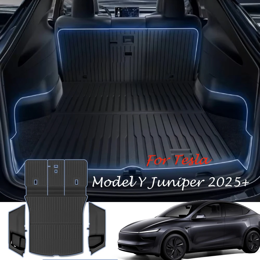 Shine Cargo Mat Liner Back Seat Protector for Tesla Model Y Juniper 2025+,TPE All Weather Waterproof Rear Cargo Mat Accessories
Shine Cargo Mat Liner Back Seat Protector for Tesla Model Y Juniper 2025+,TPE All Weather Waterproof Rear Cargo Mat Accessories