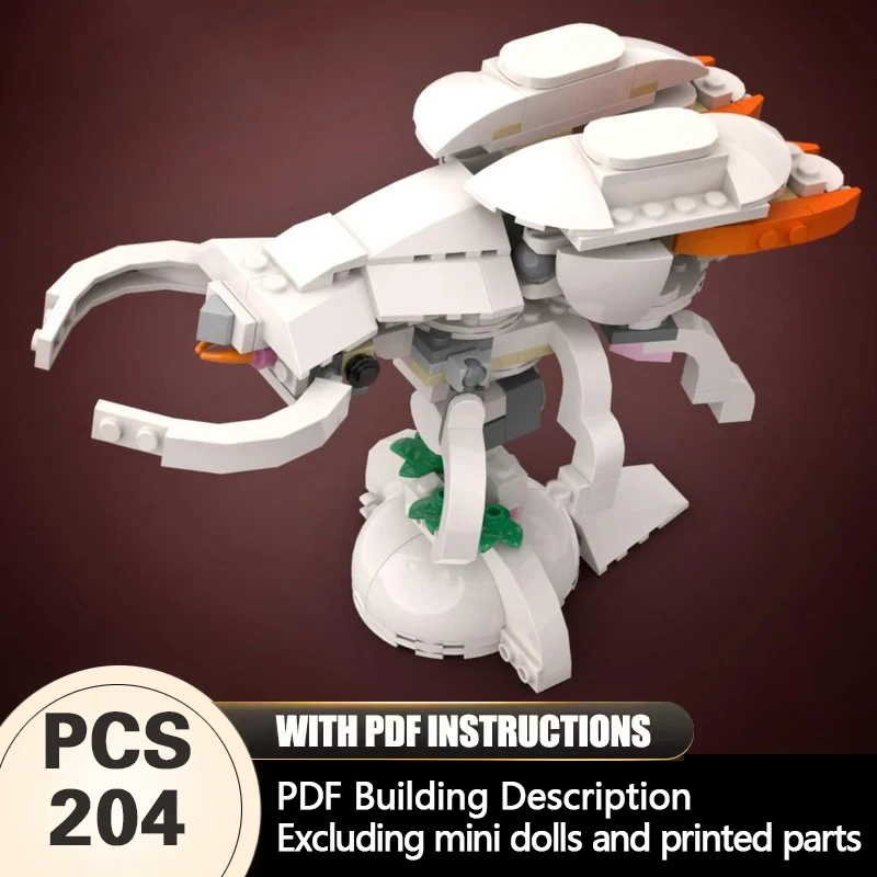 Creators Animal Series Model MOC Building Bricks White Stagbeetle Modular Technology Gifts Holiday Assemble Children Toys Suit
Creators Animal Series Model MOC Building Bricks White Stagbeetle Modular Technology Gifts Holiday Assemble Children Toys Suit