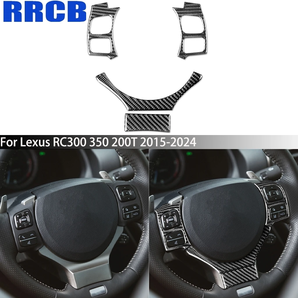 For Lexus RC300 RC350 RC200T 2015-2024 Accessories Carbon Fiber Driver Wheel Button Set Decorative Interior Cover Stickers Trim
For Lexus RC300 RC350 RC200T 2015-2024 Accessories Carbon Fiber Driver Wheel Button Set Decorative Interior Cover Stickers Trim