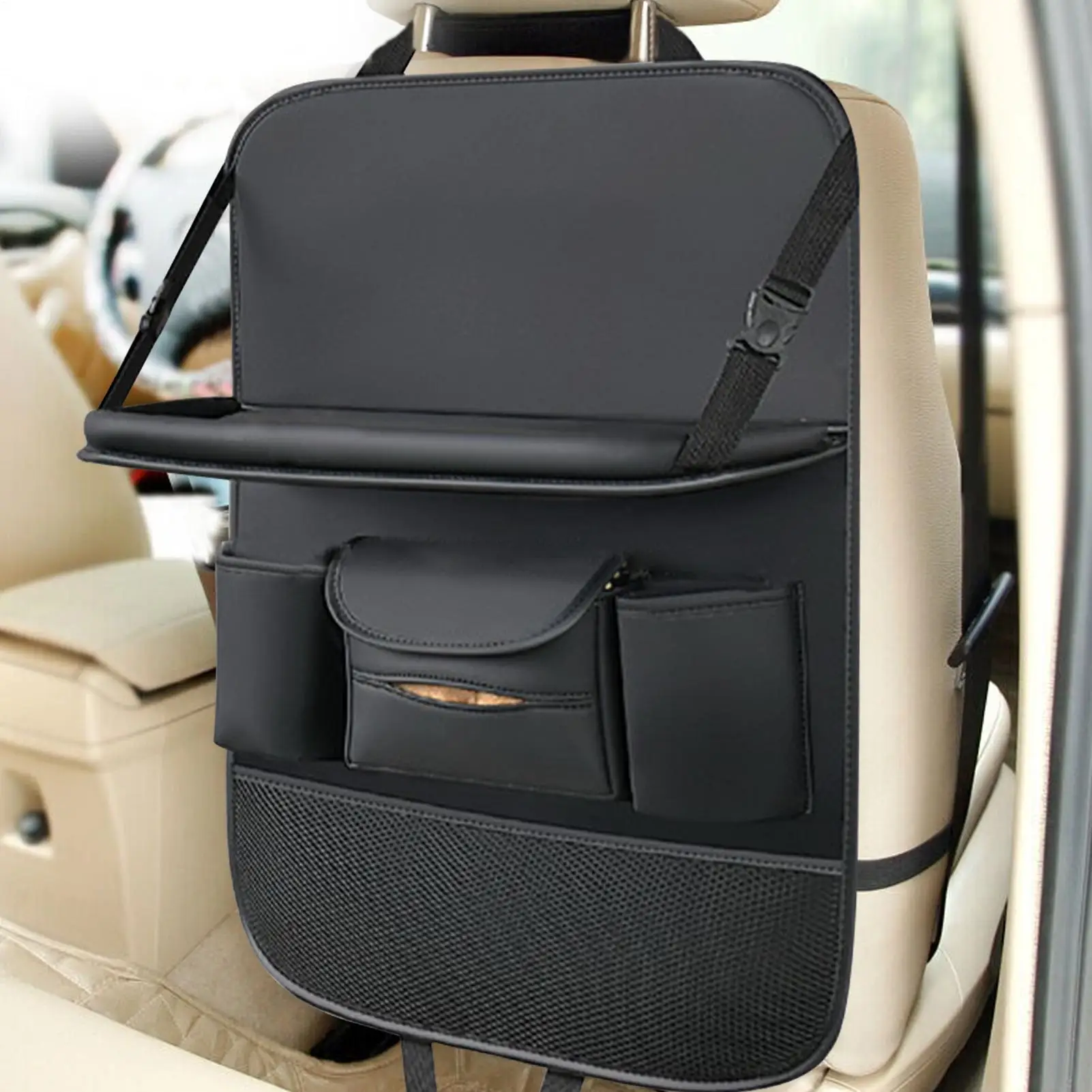 Back Seat Car Organizer Car Backseat Organizers Space-Saving Foldable Table Tray Design Kick Protector Drink Holder for Vehicle
Back Seat Car Organizer Car Backseat Organizers Space-Saving Foldable Table Tray Design Kick Protector Drink Holder for Vehicle