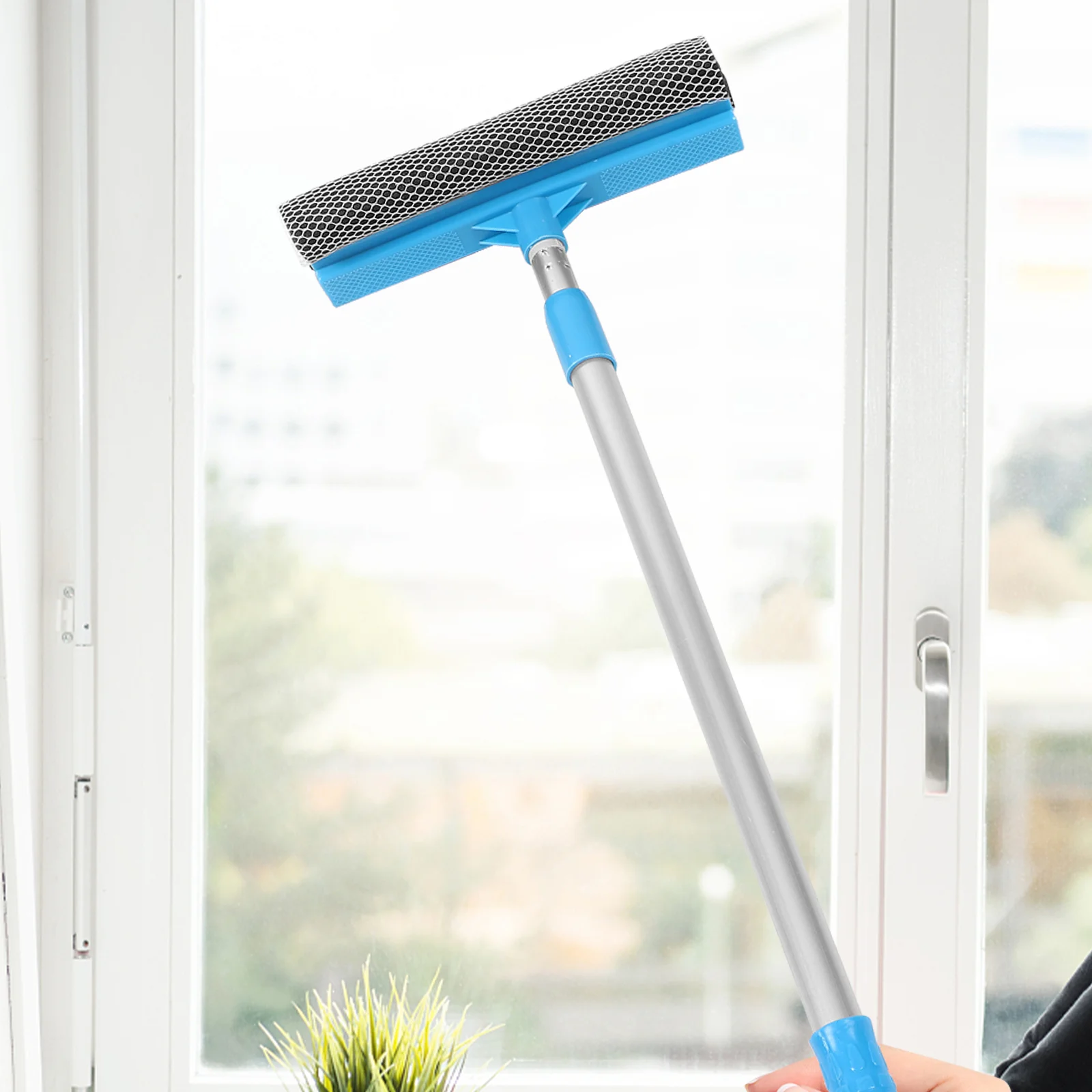 Window Cleaning Brush Double-sided Windows Cleaner Squeegee Scrubber Plastic Mirror Washing Wiper for
Window Cleaning Brush Double-sided Windows Cleaner Squeegee Scrubber Plastic Mirror Washing Wiper for