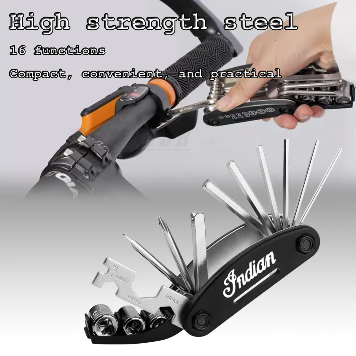 Motorcycle Multifunction Tool Portable Repair Screwdriver Set For Indian FTR 1200 S FTR1200 Carbon / Rally Chief VINTAGE Scout
Motorcycle Multifunction Tool Portable Repair Screwdriver Set For Indian FTR 1200 S FTR1200 Carbon / Rally Chief VINTAGE Scout