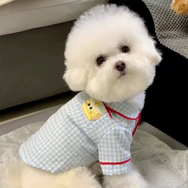 Pet Dog ClothesPlaid Hamburger Pajamas Pet Cat Universal Summer Thin Ins Hamburger Puppy Skirt Pajamas Comfortable Clothing
Pet Dog ClothesPlaid Hamburger Pajamas Pet Cat Universal Summer Thin Ins Hamburger Puppy Skirt Pajamas Comfortable Clothing