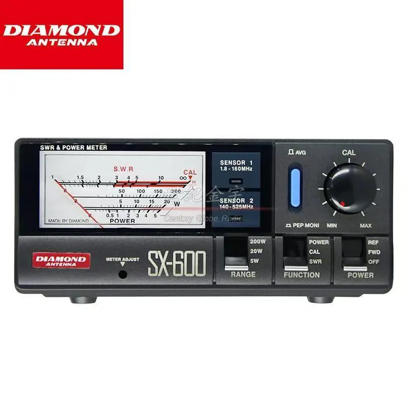 Japan Diamond SX600 Standing Wave Meter Power Meter SX-600 UV Dual-Segment Short Wave SWR Power Meter
Japan Diamond SX600 Standing Wave Meter Power Meter SX-600 UV Dual-Segment Short Wave SWR Power Meter