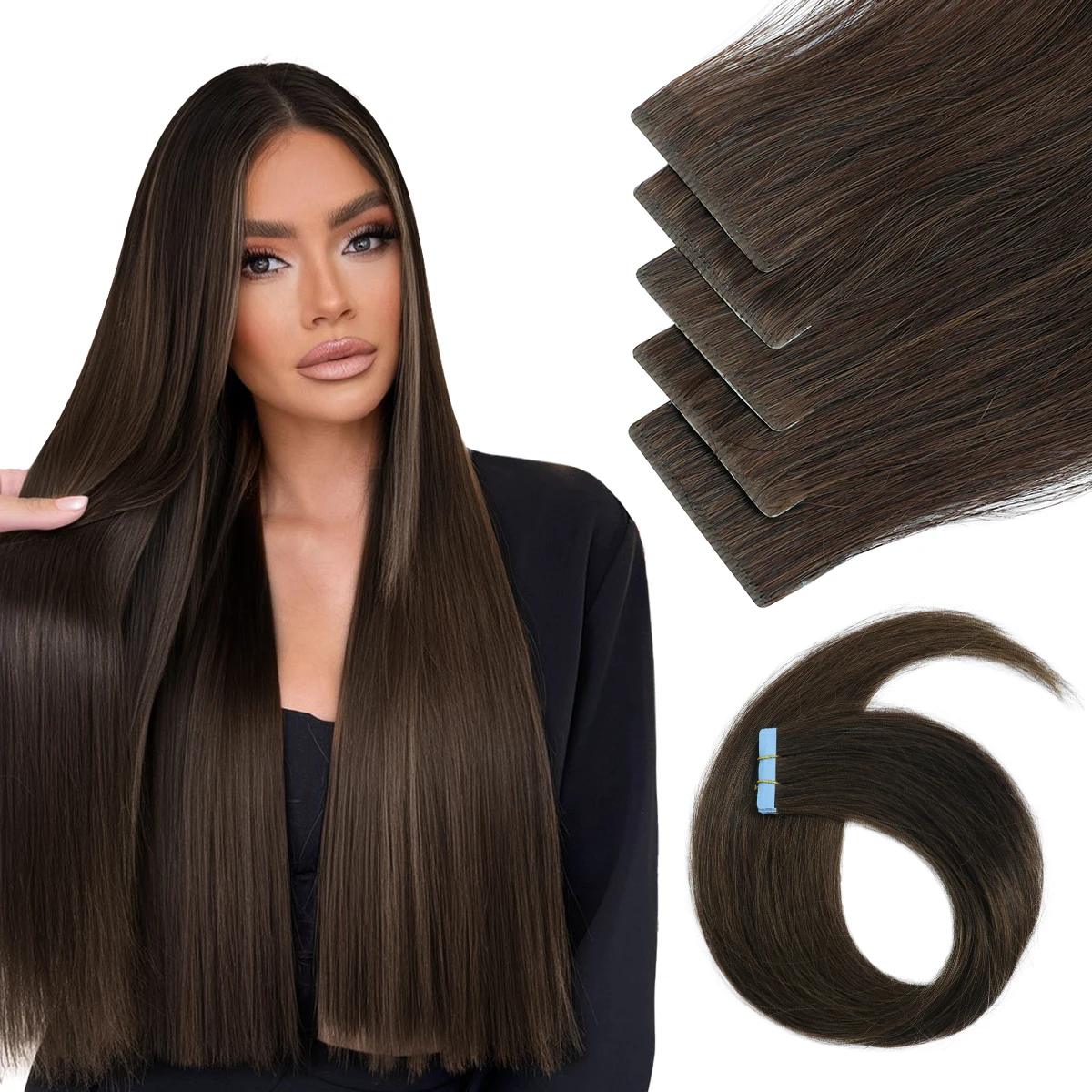 MRSHAIR Невидимая лента для наращивания, инъекционная лента для наращивания волос, 1B, натуральная лента из искусственной кожи для наращивания волос, 10 шт./упак. 
MRSHAIR Невидимая лента для наращивания, инъекционная лента для наращивания волос, 1B, натуральная лента из искусственной кожи для наращивания волос, 10 шт./упак.