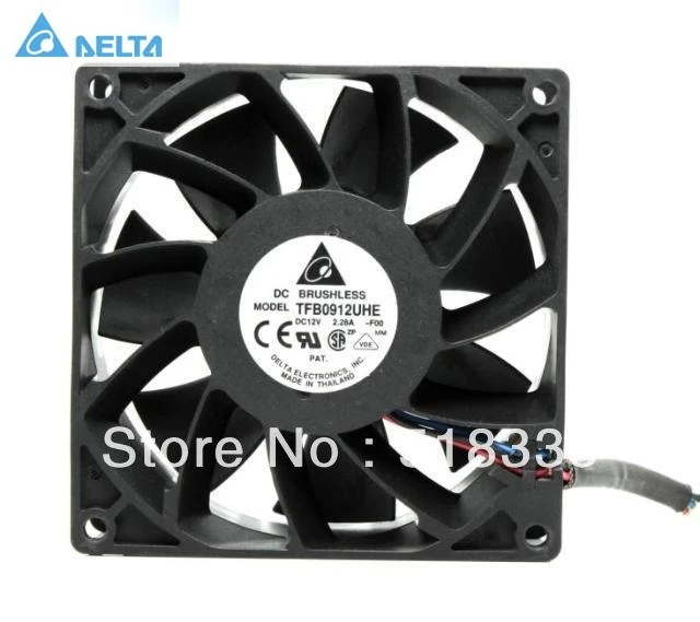Оригинал для delta TFB0912UHE 9 см 92*92*38 мм 12 В 2,28 А охлаждающий вентилятор
Оригинал для delta TFB0912UHE 9 см 92*92*38 мм 12 В 2,28 А охлаждающий вентилятор