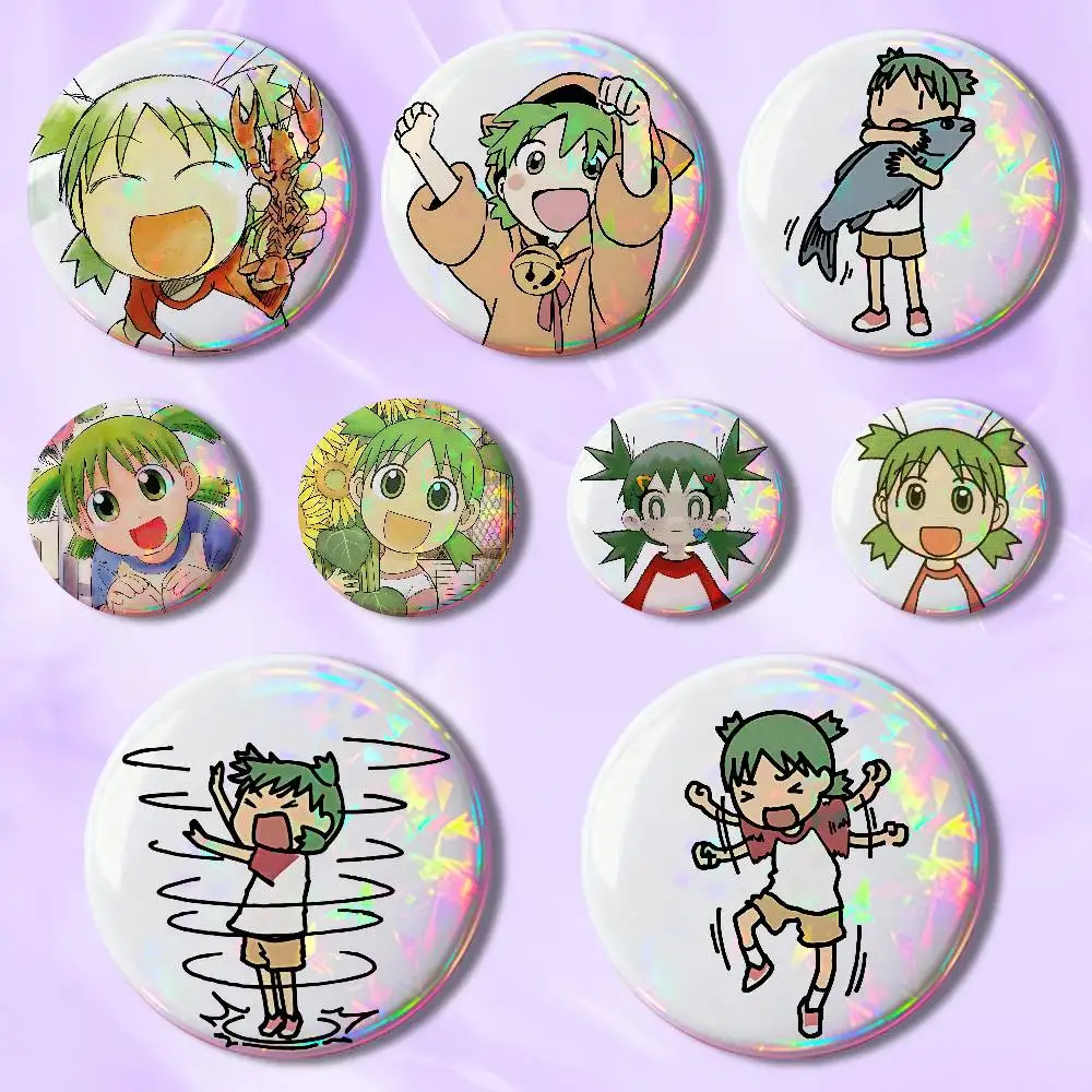 Cute Y-Yotsuba K-Koiwai Enamel Pin Tinplate Round Brooch Cosplay Nijigen Otaku Culture Badges 58mm 44mm 32mm 75mm 25mm
Cute Y-Yotsuba K-Koiwai Enamel Pin Tinplate Round Brooch Cosplay Nijigen Otaku Culture Badges 58mm 44mm 32mm 75mm 25mm