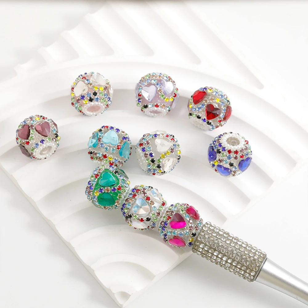 Cordial Design 50Pcs 17*19mm Cute Rhinestone Effect Acrylic Beads/Handmade/DIY Jewelry Craft Findings & Parts#20451
Cordial Design 50Pcs 17*19mm Cute Rhinestone Effect Acrylic Beads/Handmade/DIY Jewelry Craft Findings & Parts#20451