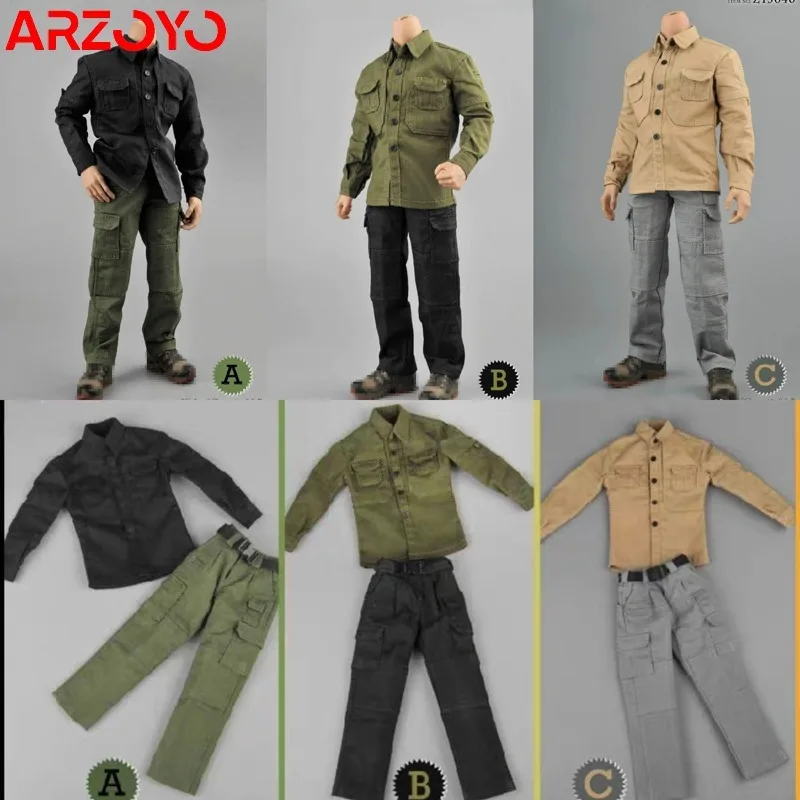 ZYTOYS ZY5040 1/6 Male PMC Shirt Combat Pants Set Clothes Fit 12'' Soldier Action Figure Body Dolls 3 Colors Optional
ZYTOYS ZY5040 1/6 Male PMC Shirt Combat Pants Set Clothes Fit 12'' Soldier Action Figure Body Dolls 3 Colors Optional