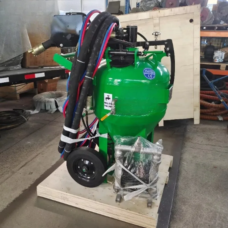 Heavy Duty Small Sandblaster Reinforced Cabinet Structure Sandblasting Equipment for Hard Stain and Thick Rust Cleaning
Heavy Duty Small Sandblaster Reinforced Cabinet Structure Sandblasting Equipment for Hard Stain and Thick Rust Cleaning