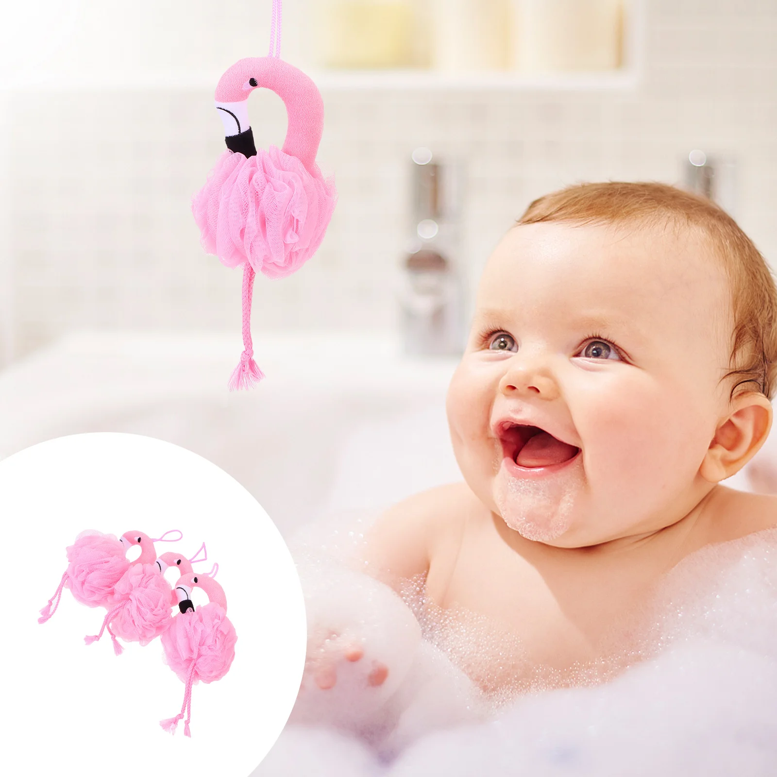 3 PCS Flamingo Bath Ball Lovely Balls Bubble Shower Adorable Baby Sponges Cartoon Mesh Flowers Toy Bathroom
3 PCS Flamingo Bath Ball Lovely Balls Bubble Shower Adorable Baby Sponges Cartoon Mesh Flowers Toy Bathroom