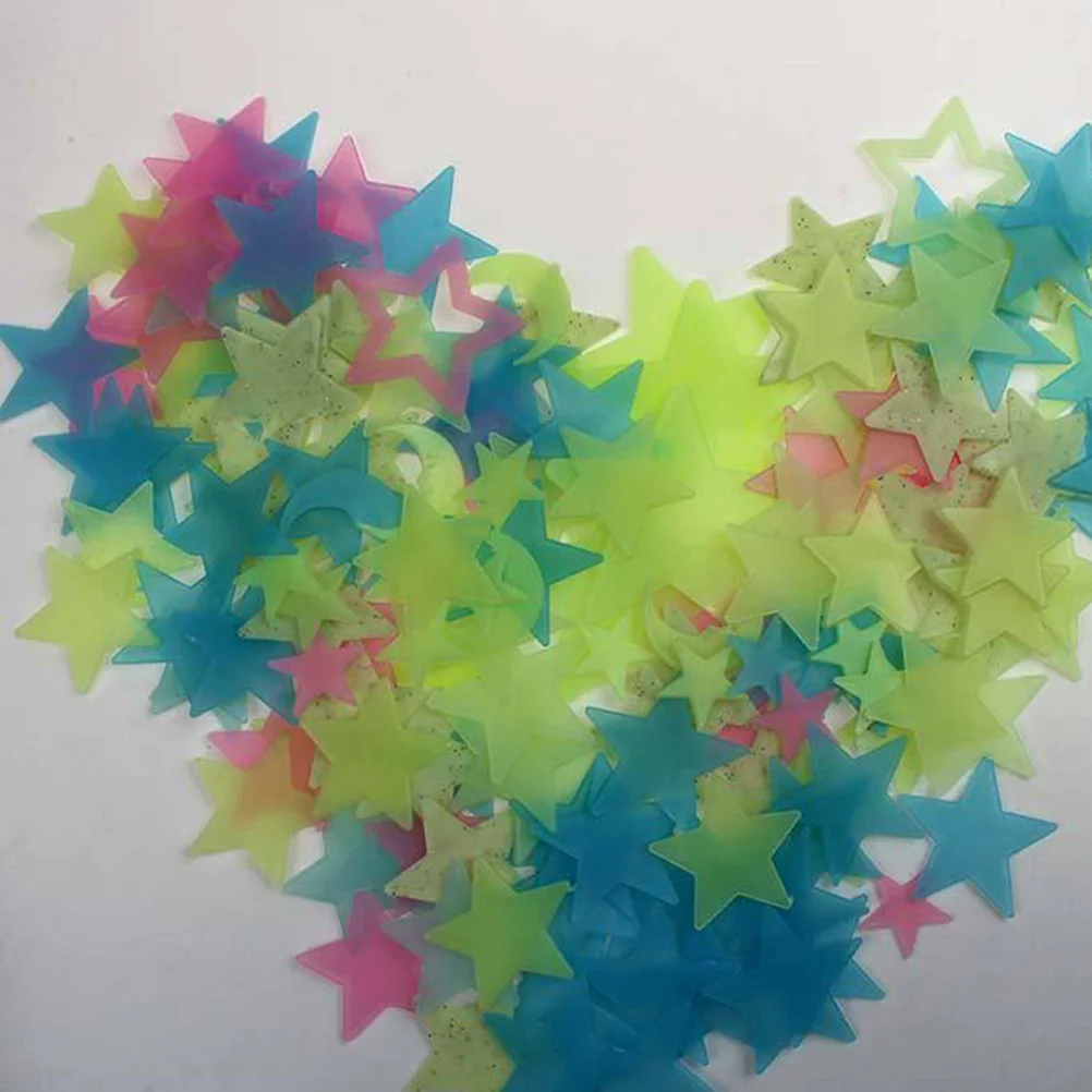 100pcs Fluorescent Stars Glow In The Dark 3D Wall Stickers Luminous Ceiling Decals Kids Bedroom Decor Durable Moisture Resistant
100pcs Fluorescent Stars Glow In The Dark 3D Wall Stickers Luminous Ceiling Decals Kids Bedroom Decor Durable Moisture Resistant