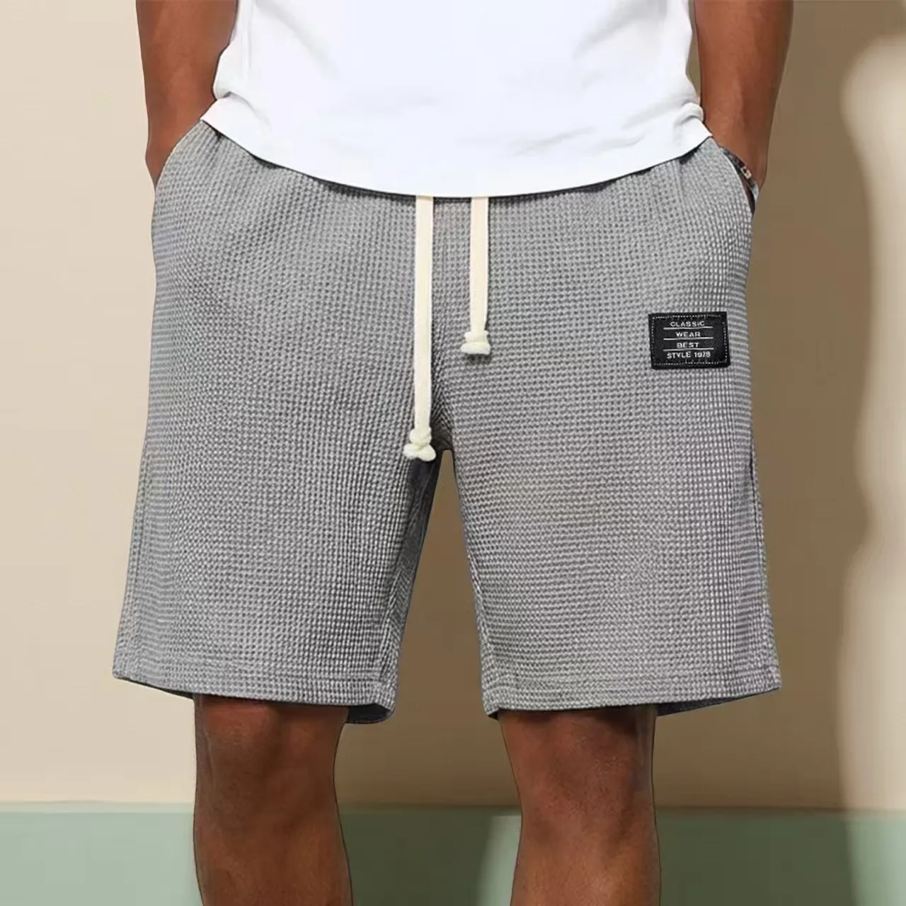 2026 New Retro Summer Men's Casual Sports Shorts Breathable Waffle Baggy Jogger Short Loose Fit for Daily Outdoor Summer Clothes
2026 New Retro Summer Men's Casual Sports Shorts Breathable Waffle Baggy Jogger Short Loose Fit for Daily Outdoor Summer Clothes