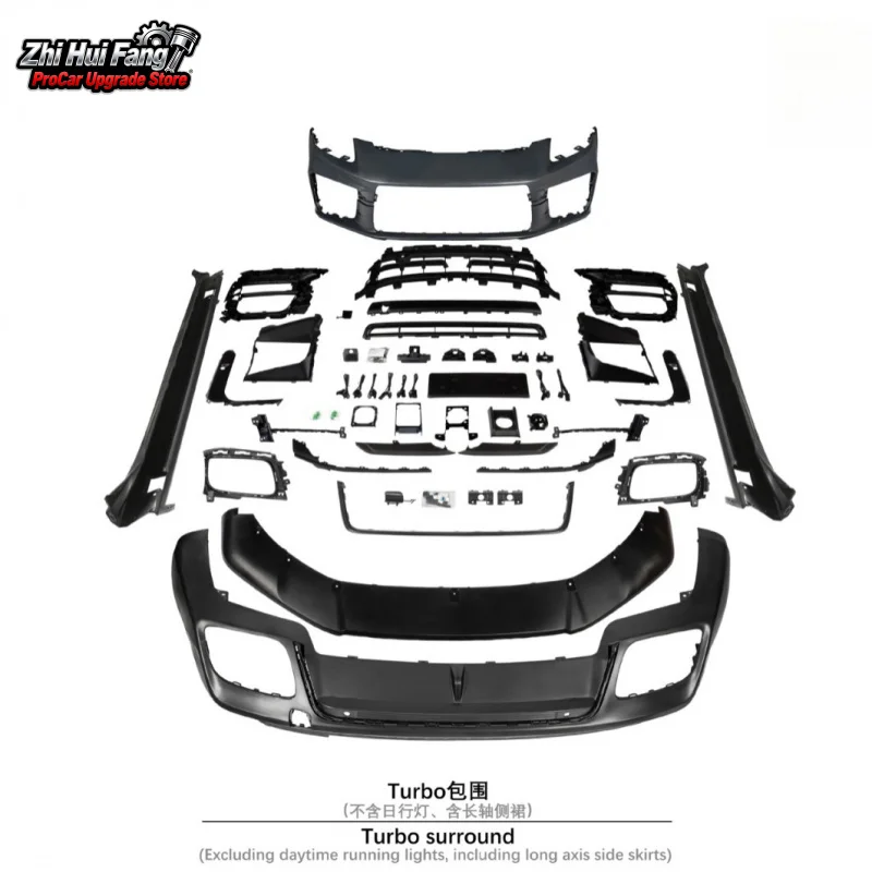 Подходит для 24-UP Panamera 976 Upgrade Turbo Surround без дневных ходовых огней с длинной осью
Подходит для 24-UP Panamera 976 Upgrade Turbo Surround без дневных ходовых огней с длинной осью