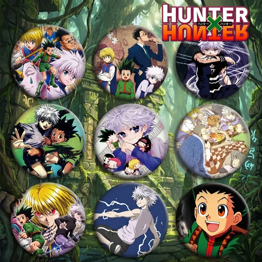 Hunter x Hunter Anime Badge Custom Hunter x Hunter Pin Brooch Hunter x Hunter Merch Hunter x Hunter Gift Anime Cosplay
Hunter x Hunter Anime Badge Custom Hunter x Hunter Pin Brooch Hunter x Hunter Merch Hunter x Hunter Gift Anime Cosplay