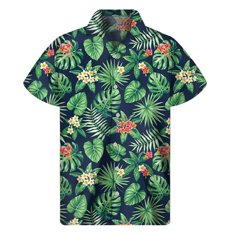 Tropical Plants Hawaiian Shirt Men 3D Print Flower Beach Button Shirts Summer Short Sleeve Tees Street Tops Lapel Aloha Blouse
Tropical Plants Hawaiian Shirt Men 3D Print Flower Beach Button Shirts Summer Short Sleeve Tees Street Tops Lapel Aloha Blouse
