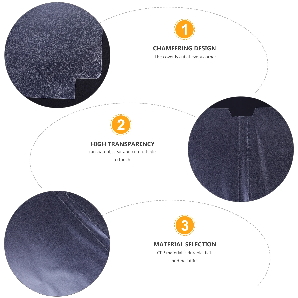 10 Pcs Book Cover Sleeve Plastic Sleeves Protection for College Textbook Student Covering Film Transparent
10 Pcs Book Cover Sleeve Plastic Sleeves Protection for College Textbook Student Covering Film Transparent