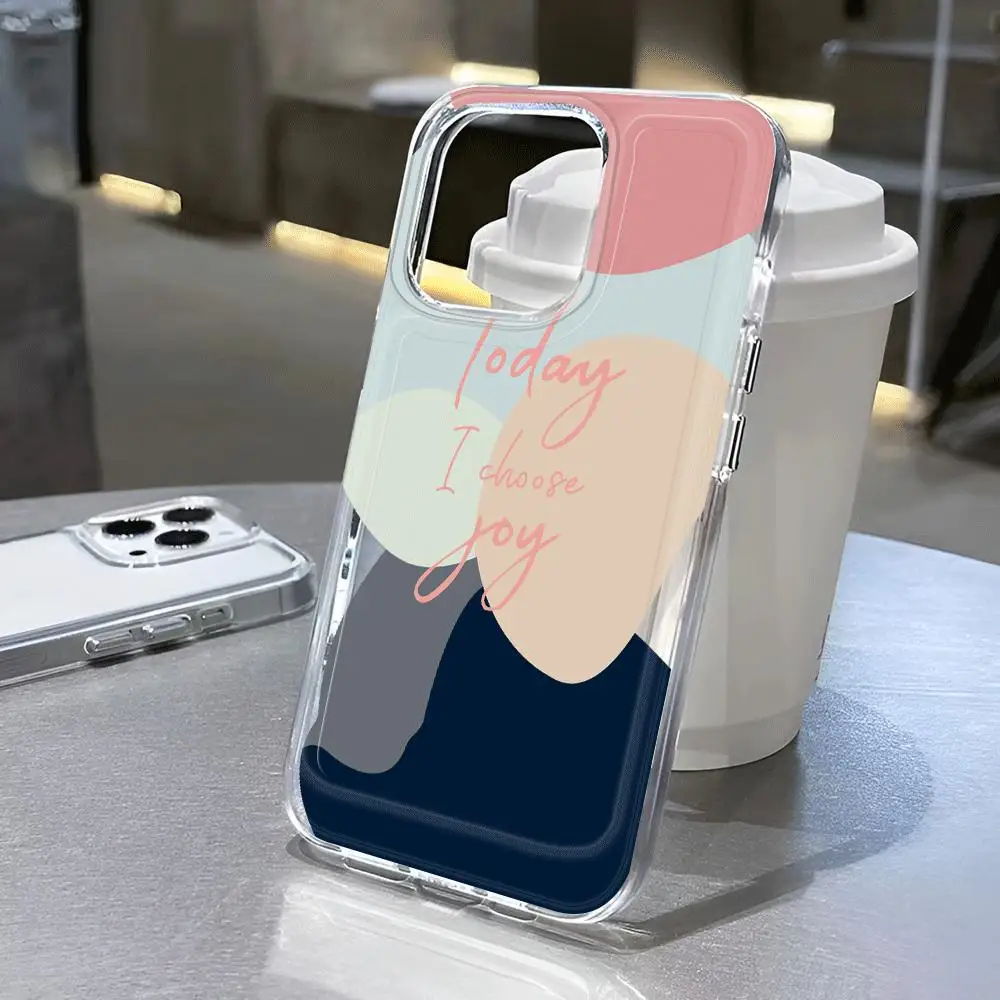 Color block slogan pattern transparent phone case,suitable for iPhone 16, 16Pro, 16Pro Max, 16Plus to 11, 12, 13, 14, 15 series
Color block slogan pattern transparent phone case,suitable for iPhone 16, 16Pro, 16Pro Max, 16Plus to 11, 12, 13, 14, 15 series