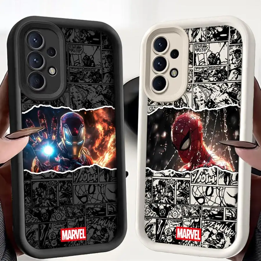 Marvel Iron Man Spider-man Case for Samsung Galaxy A35 A73 A54 A55 A72 A71 A52 A53 A15 A51 A25 A06 Soft Shell
Marvel Iron Man Spider-man Case for Samsung Galaxy A35 A73 A54 A55 A72 A71 A52 A53 A15 A51 A25 A06 Soft Shell