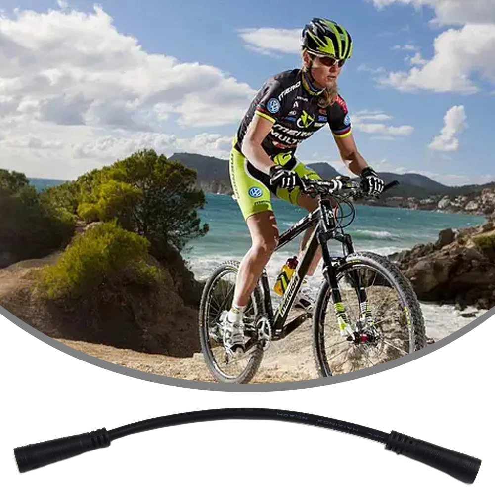 EBike Sensor Extension Cable Rubber+Metal Waterproof 3 Pin Black Easy To Be Installed 17cm BBS02B High Quality
EBike Sensor Extension Cable Rubber+Metal Waterproof 3 Pin Black Easy To Be Installed 17cm BBS02B High Quality