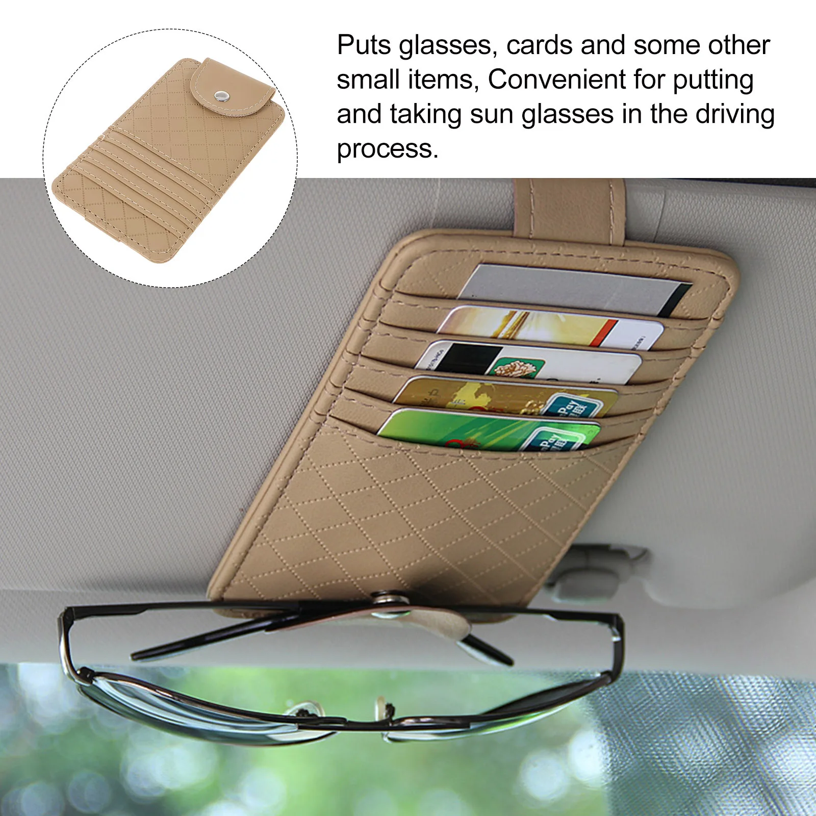 Car Sun Visor Organizer Sunglasses Clip Durable Material Easy Install Practical Use Car Accessories Sun Visor Organizer
Car Sun Visor Organizer Sunglasses Clip Durable Material Easy Install Practical Use Car Accessories Sun Visor Organizer