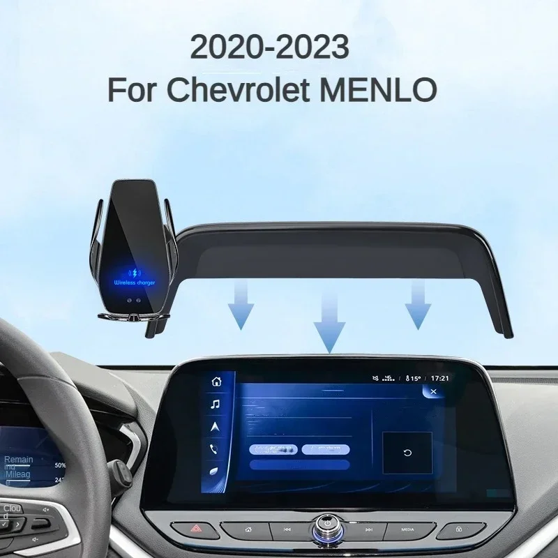 2020-2023 For Chevrolet Menlo Car Screen Phone Holder Wireless Charger Navigation Modification Interior 10.1 10.8 Inch Size
2020-2023 For Chevrolet Menlo Car Screen Phone Holder Wireless Charger Navigation Modification Interior 10.1 10.8 Inch Size