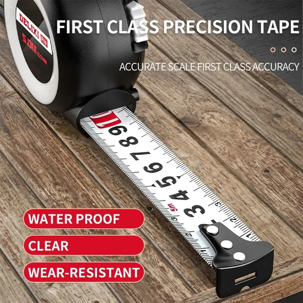 New Wear-resistant Thickened Ranging Tool Steel Tape Measure Tape Measure 3/5/7.5/10m
New Wear-resistant Thickened Ranging Tool Steel Tape Measure Tape Measure 3/5/7.5/10m