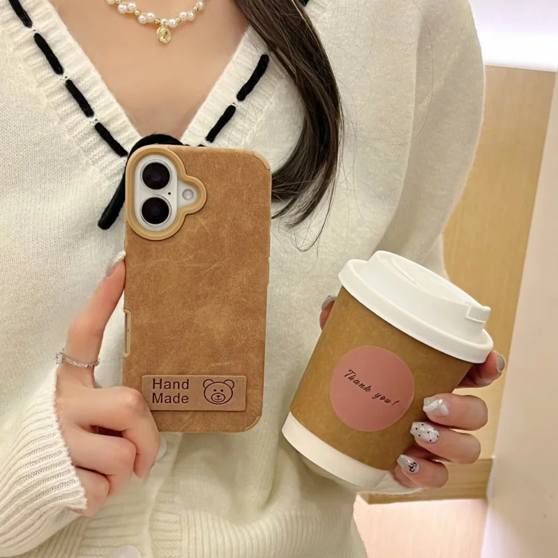 Suitable for Apple16Phone caseiPhone15PromaxAll Inclusive14Protective Sleeve13Anti-fall large-hole matte suede leatherhandmadeBe
Suitable for Apple16Phone caseiPhone15PromaxAll Inclusive14Protective Sleeve13Anti-fall large-hole matte suede leatherhandmadeBe