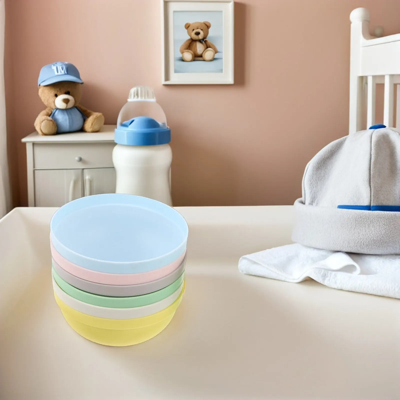 Набор из 12 пластиковых мисок для кормления малышей: легкая посуда для прикорма, контейнеры для закусок, фруктов, пасты, десертов и салатов
Набор из 12 пластиковых мисок для кормления малышей: легкая посуда для прикорма, контейнеры для закусок, фруктов, пасты, десертов и салатов