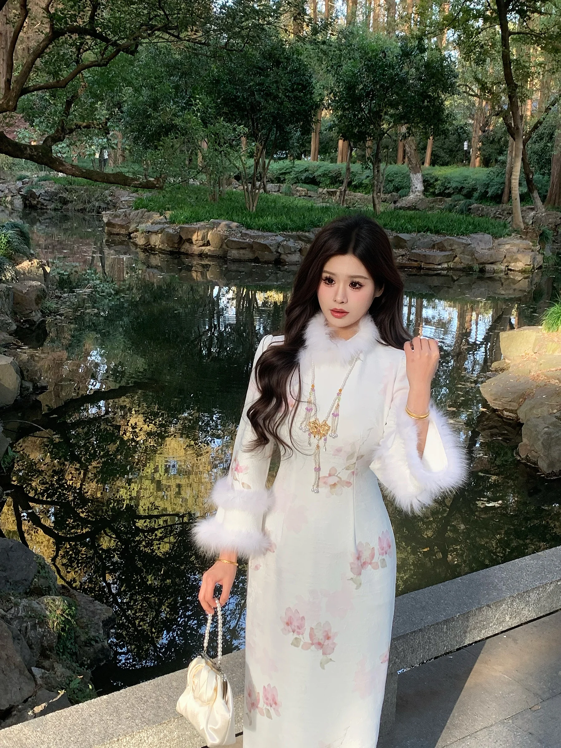 Ele White Dr Women's plus Size New Chinese Sle Wraparound Skirt Waist Cinching Long Dr Commute Ready
Ele White Dr Women's plus Size New Chinese Sle Wraparound Skirt Waist Cinching Long Dr Commute Ready