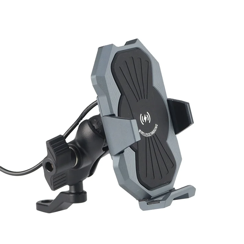 15 Вт Высококачественное металлическое беспроводное зарядное устройство для мотоцикла, держатель для мобильного телефона с амортизатором
15 Вт Высококачественное металлическое беспроводное зарядное устройство для мотоцикла, держатель для мобильного телефона с амортизатором
