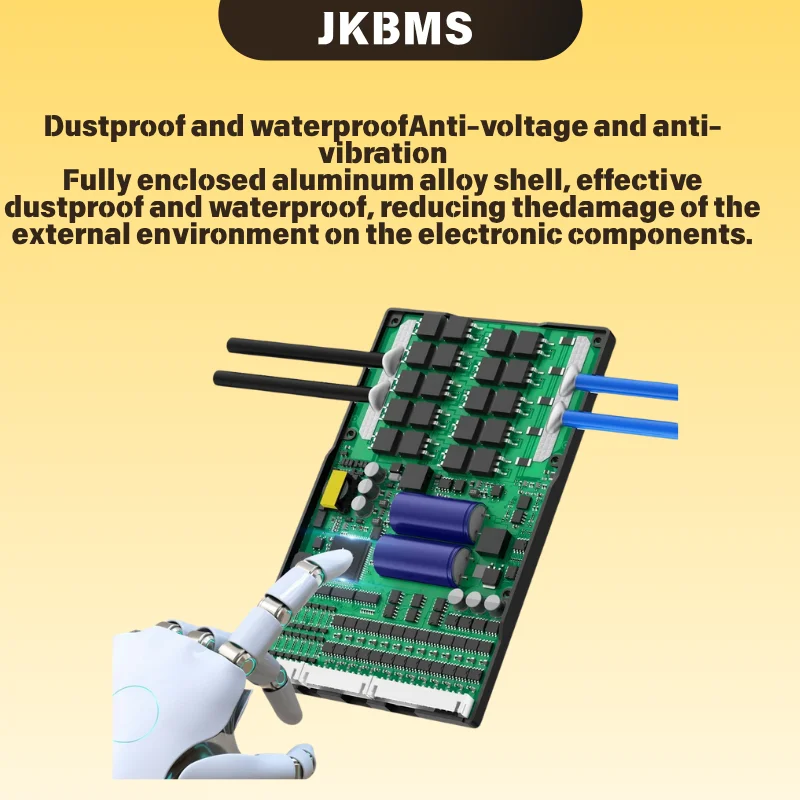 JKBMS JIKONG BD6A20S15P 6A Balance Current 8S 12S 13S 14S 16S 17S 20S 24S Smart Bms 150A Lifepo4 Li-Ion Battery CAN
JKBMS JIKONG BD6A20S15P 6A Balance Current 8S 12S 13S 14S 16S 17S 20S 24S Smart Bms 150A Lifepo4 Li-Ion Battery CAN