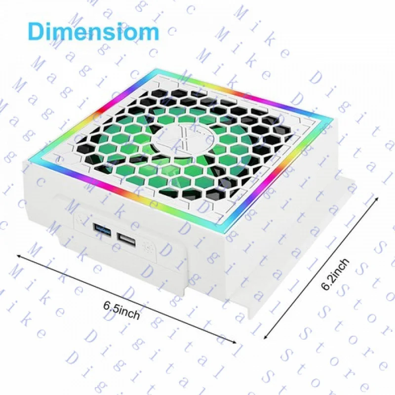 UU Cooling Fan for Xbox Series S Console RGB Adjustable USB Cooler Stand Accessorie
UU Cooling Fan for Xbox Series S Console RGB Adjustable USB Cooler Stand Accessorie
