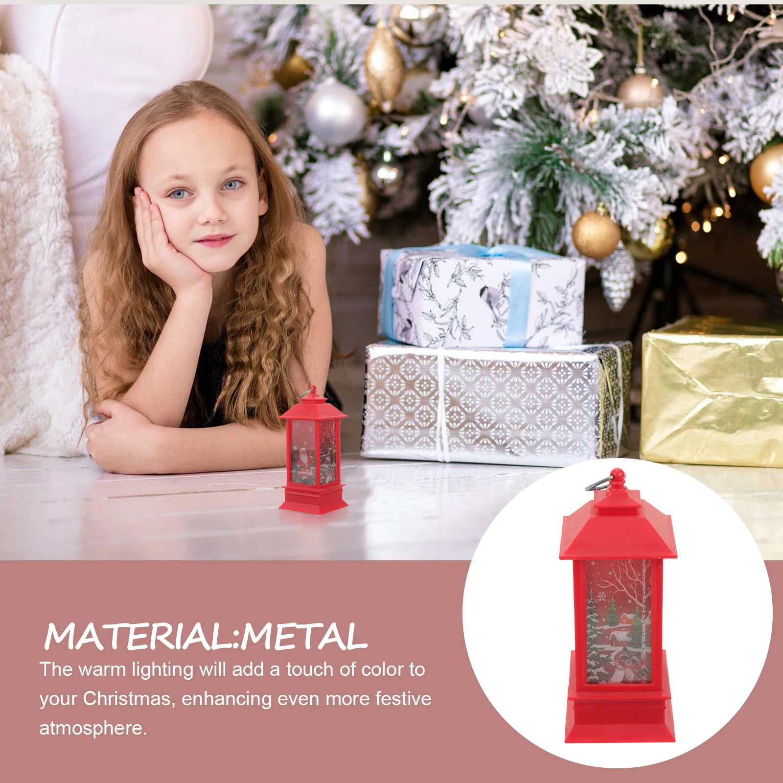 Christmas Tree Square Lantern Lamps Festive Decorations Indoor Metal nament Warm Lighting Holiday Home Fireplace Mantel
Christmas Tree Square Lantern Lamps Festive Decorations Indoor Metal nament Warm Lighting Holiday Home Fireplace Mantel