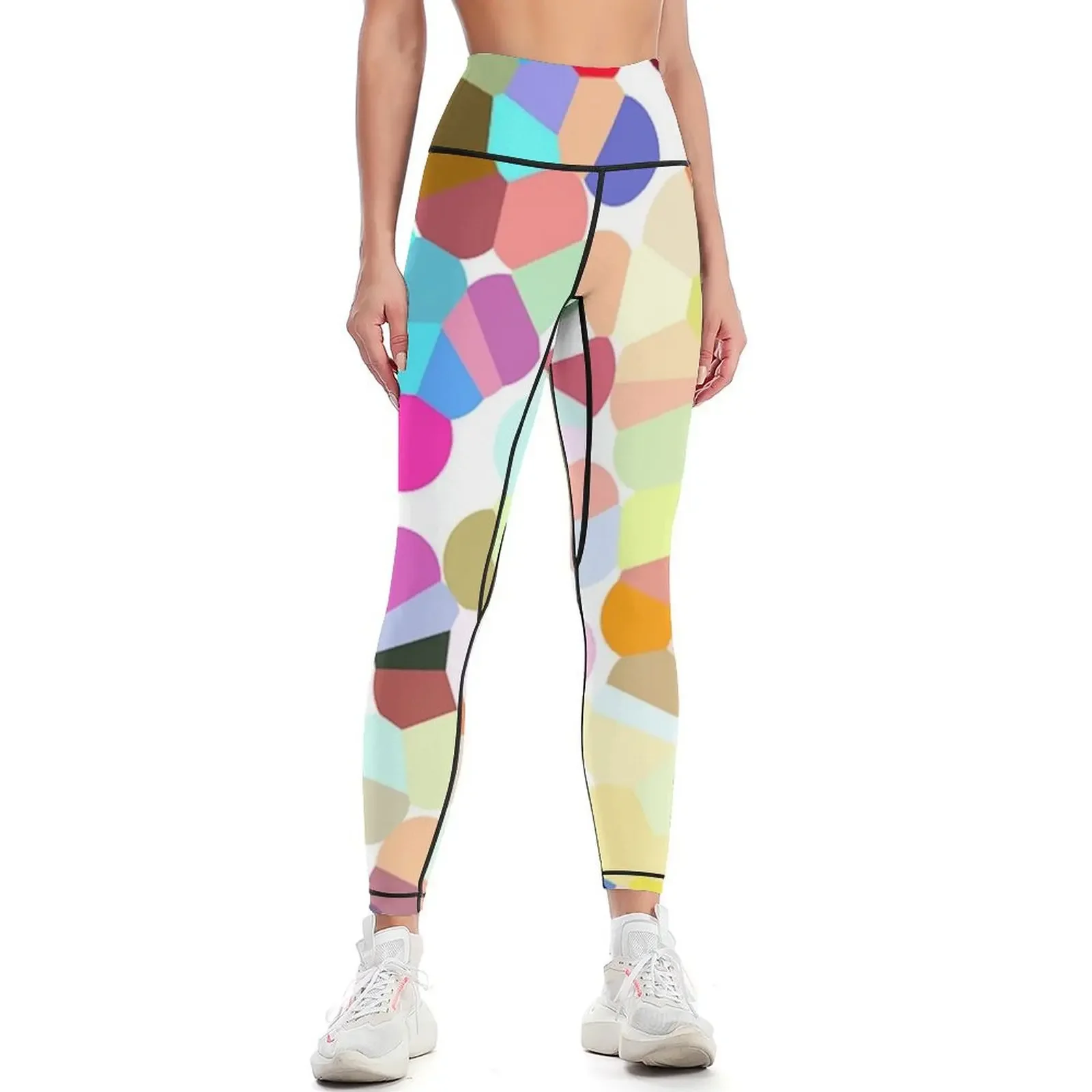 Multi coloured,splash of colour, bright and cheerful all over pattern Leggings for physical high waist Womens Leggings
Multi coloured,splash of colour, bright and cheerful all over pattern Leggings for physical high waist Womens Leggings