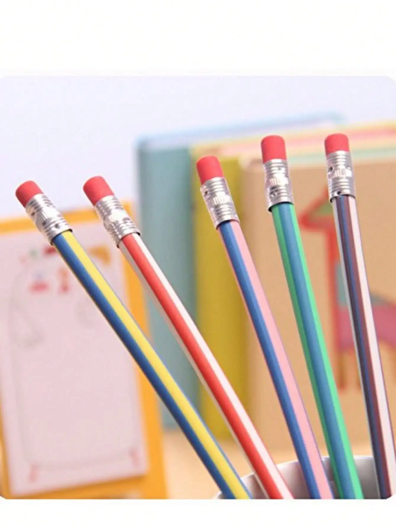 5pcs Flexible Soft Pencils Magic Bendable Pencils Multi Colored Stretchy Pencils With Erasers Fun Stationary Creative Toys For Kids Birthday Gifts Christmas Party Favors Goodie Bag Fillers
5pcs Flexible Soft Pencils Magic Bendable Pencils Multi Colored Stretchy Pencils With Erasers Fun Stationary Creative Toys For Kids Birthday Gifts Christmas Party Favors Goodie Bag Fillers