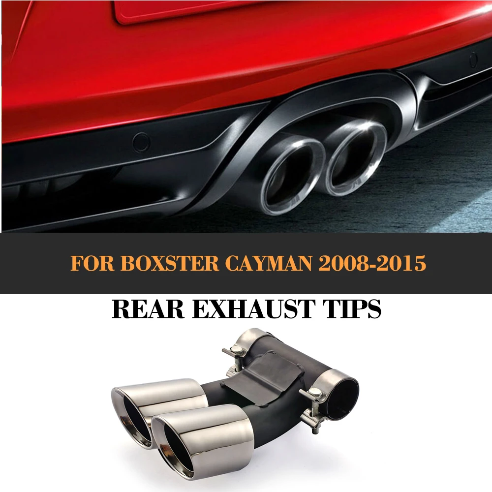 Car Exhaust Escape Tail Pipes Mufflers For Porsche Boxster Cayman S Hatchback 2 Door 2009-2012 Stainless Steel
Car Exhaust Escape Tail Pipes Mufflers For Porsche Boxster Cayman S Hatchback 2 Door 2009-2012 Stainless Steel