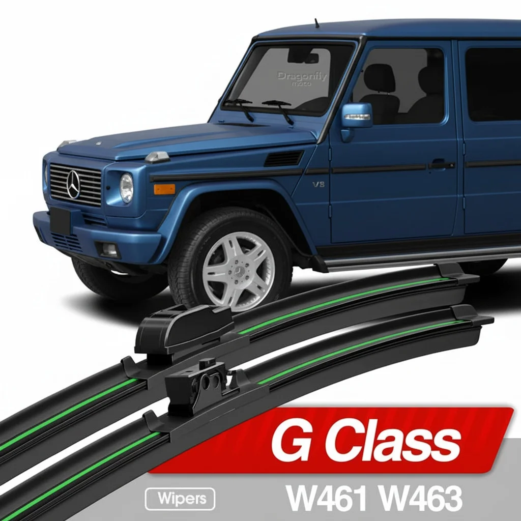 For Mercedes Benz G Class W461 W463 1989-2023 Front Windshield Wiper Blades 2pcs Windscreen Window Accessories 2012 2018 2020
For Mercedes Benz G Class W461 W463 1989-2023 Front Windshield Wiper Blades 2pcs Windscreen Window Accessories 2012 2018 2020