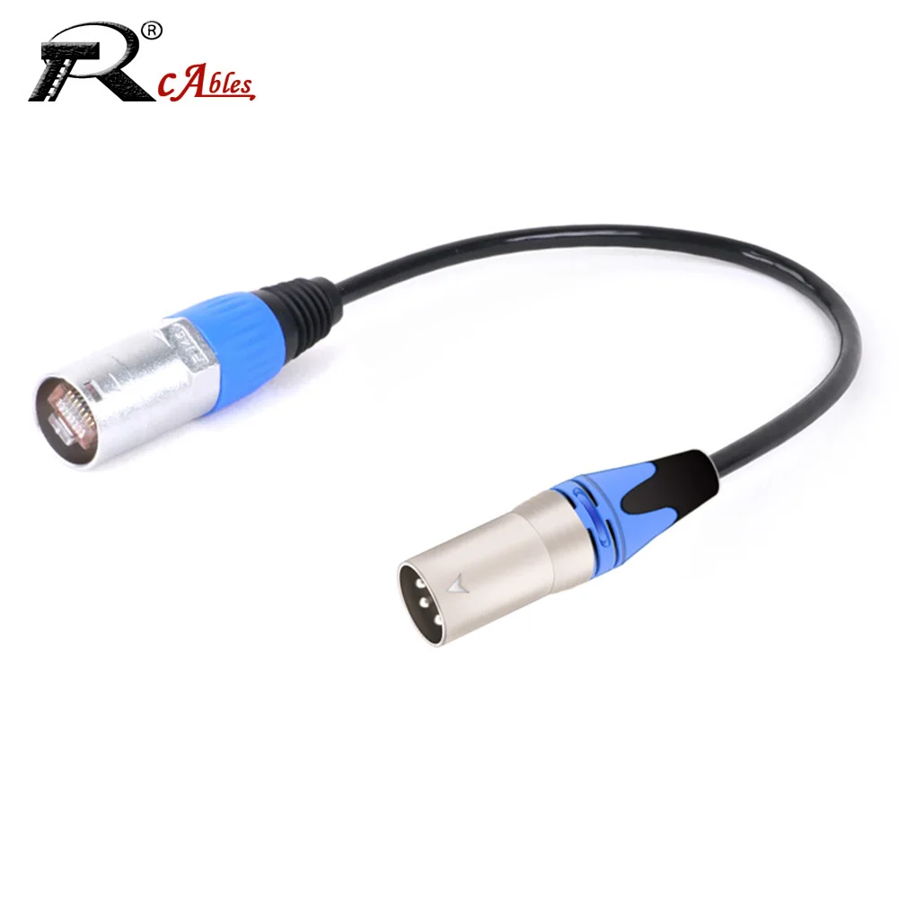 XLR to RJ45 Ethernet Cable,Waterproof 3Pin XLR Male to UTP RJ45 8P8C CAT5/5E Male LAN Network Connector Adapter Extension Cord
XLR to RJ45 Ethernet Cable,Waterproof 3Pin XLR Male to UTP RJ45 8P8C CAT5/5E Male LAN Network Connector Adapter Extension Cord