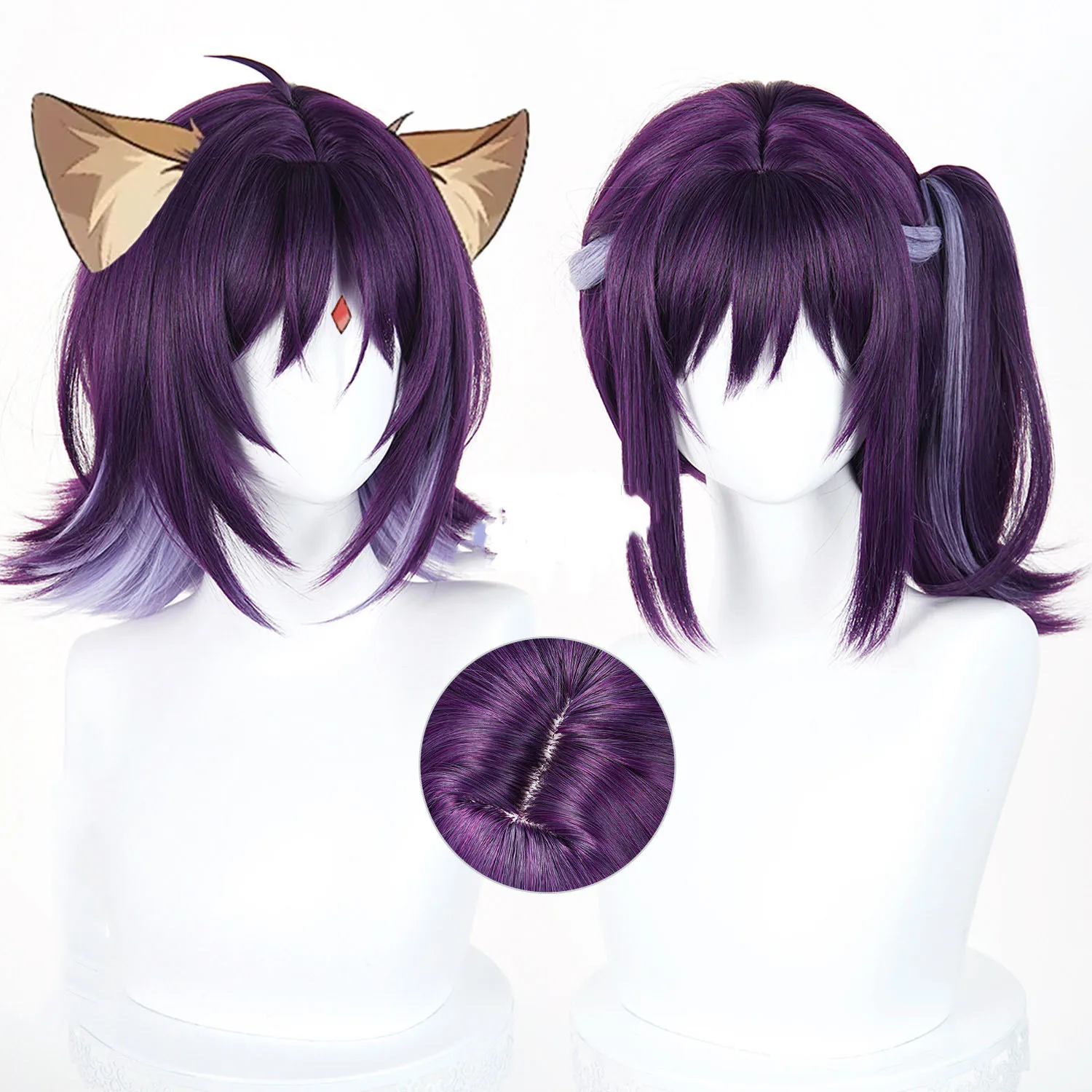 Anime Sakayori Iroha Cosplay Wig Two Styles Purple Mixed Wig Anime Heat Resistant Synthetic Wigs for Halloween Carnival Party
Anime Sakayori Iroha Cosplay Wig Two Styles Purple Mixed Wig Anime Heat Resistant Synthetic Wigs for Halloween Carnival Party