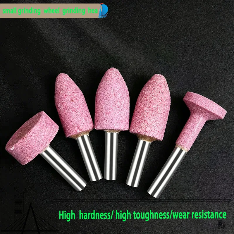 Assorted Shapes Pink Corundum Grinding Bits, Mounted Abrasive Points for Dremel, Metal Polishing Deburring Tool Set
Assorted Shapes Pink Corundum Grinding Bits, Mounted Abrasive Points for Dremel, Metal Polishing Deburring Tool Set