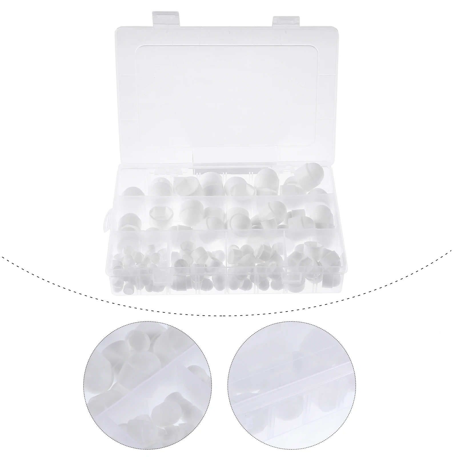 145pcs Cover Hexagonal Screw Cover Caps Nut Dome Bolts Dome Bolts Plastic White Rubber Nuts Hardware Protection
145pcs Cover Hexagonal Screw Cover Caps Nut Dome Bolts Dome Bolts Plastic White Rubber Nuts Hardware Protection